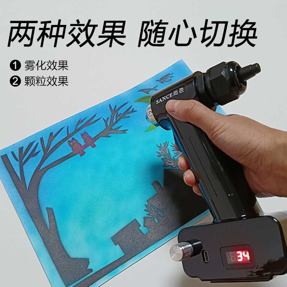 도색 에어브러쉬 건담 DIY 피규어 마커 펜 분사기 - 상세 이미지 3