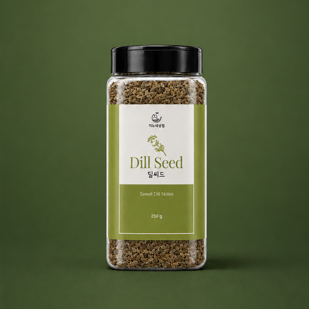 지노네상점 딜씨드 딜씨앗 천연 향신료 허브 시즈닝 250g 60g - 상세 이미지 2