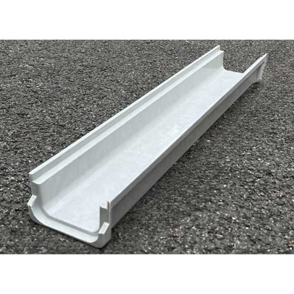 빗물 배수로 수로관 U자형 덮개 트렌치 배수관 10x4x60 PE 커버 - 상세 이미지 2