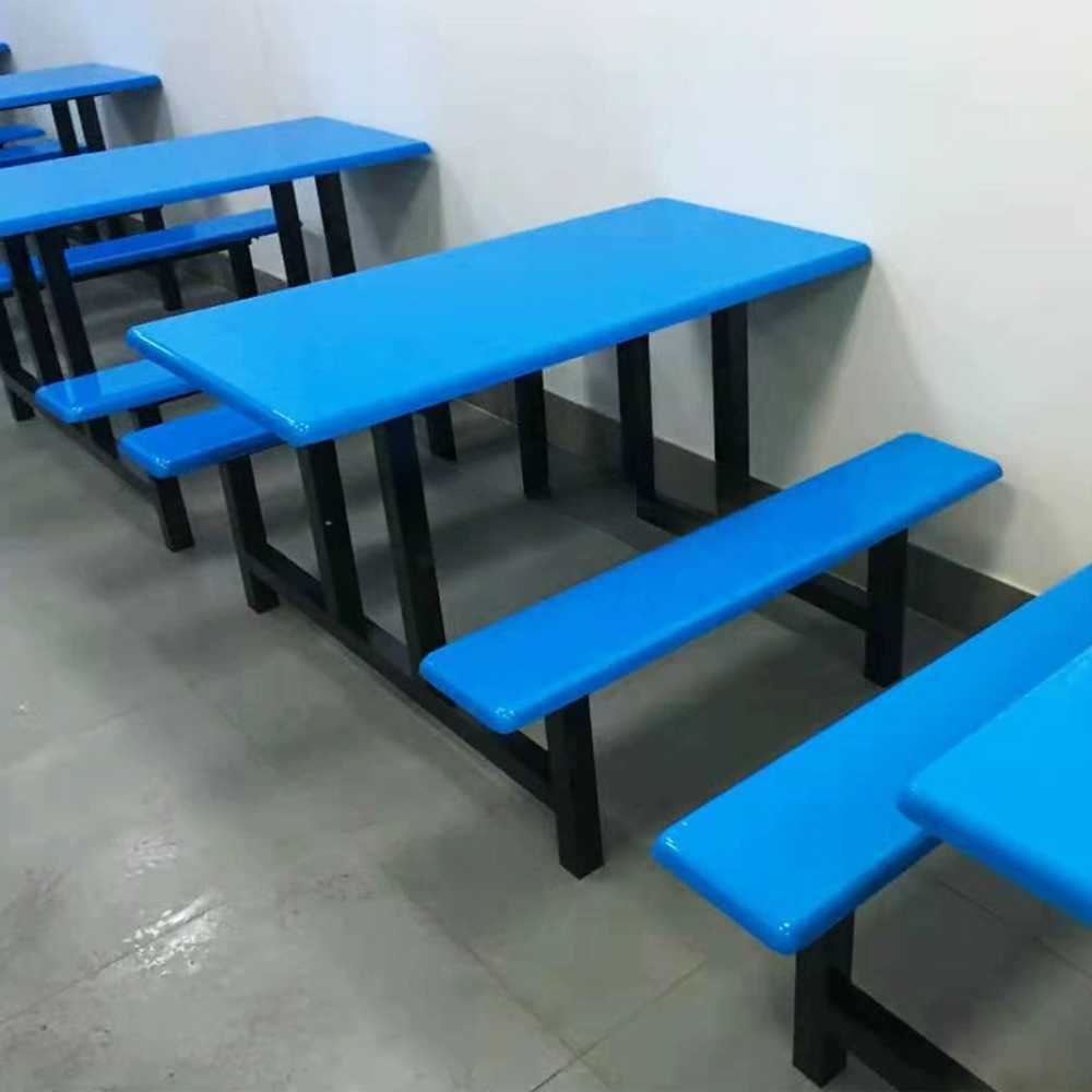 야외 매점 테이블 공장 식탁 사무실 펜션 학교 테라스 4인용 테이블 - 상품 이미지
