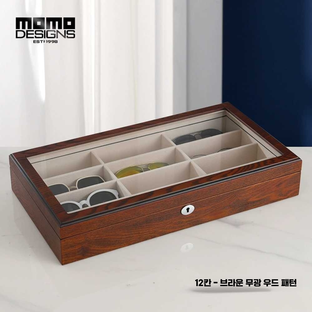 안경보관함 고급 선글라스 거치대 케이스 디스플레이 블랙 (8칸) - 상세 이미지 5