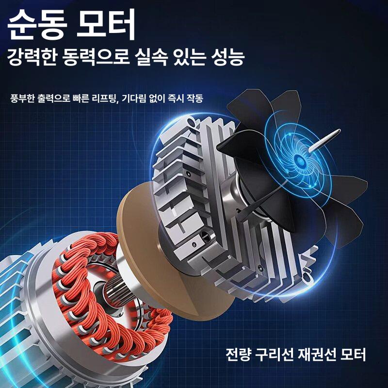 수동 스태커 유압 핸드리프트 이동식 지게차 파렛트 상하차 운반기 1T 1.6m 수동 - 상세 이미지 3