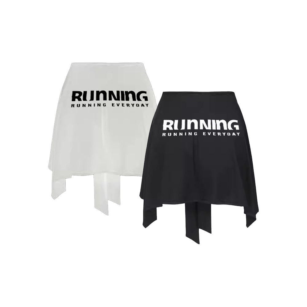 러닝 힙커버 Y존 덧치마 요가 헬스 필라테스 커버업 엉덩이 레깅스 가리개 랩스커트 운동 의류 - 상세 이미지 4