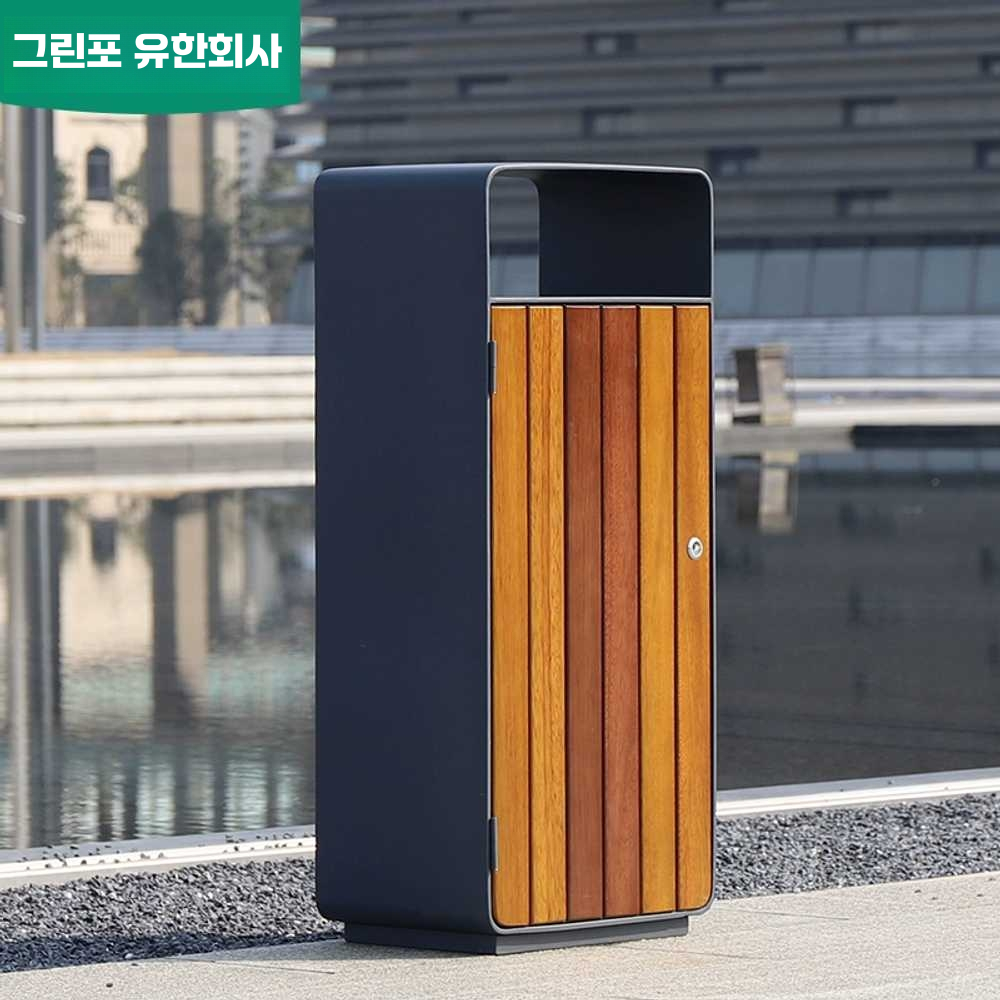 아파트 야외 대형 쓰레기통 캠핑장 산책로 휴지통 A타입(하단 이미지 참조) - 상세 이미지 2