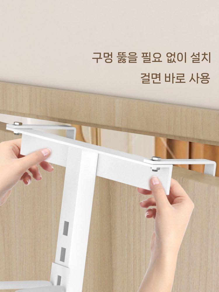 농구공 축구공 거치대 공 보관함 철제 볼정리 랙 수납 2단 - 상세 이미지 3
