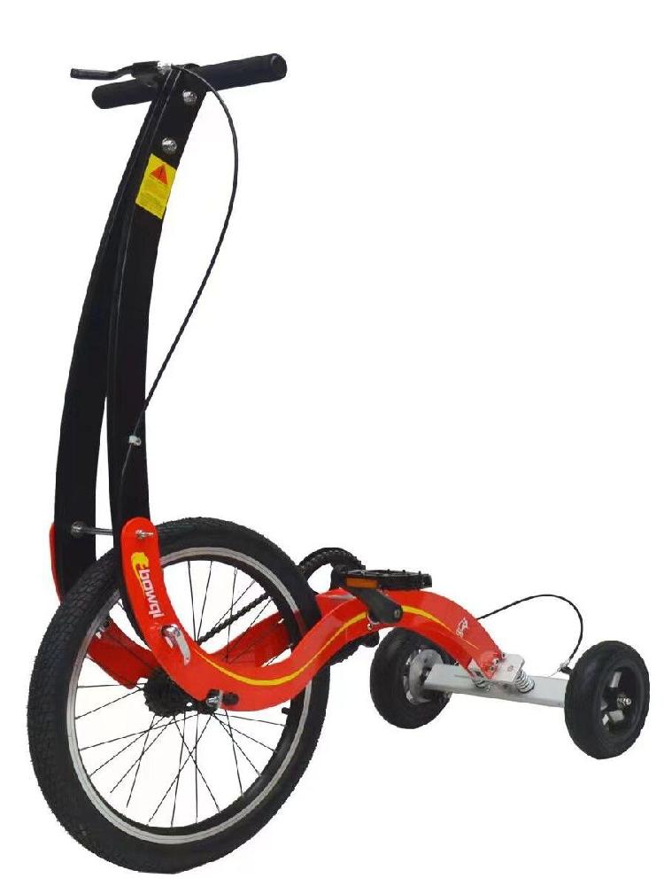 스탠딩 바이크 자전거 서서타는 실외 운동 스피닝 실버 - 상세 이미지 3