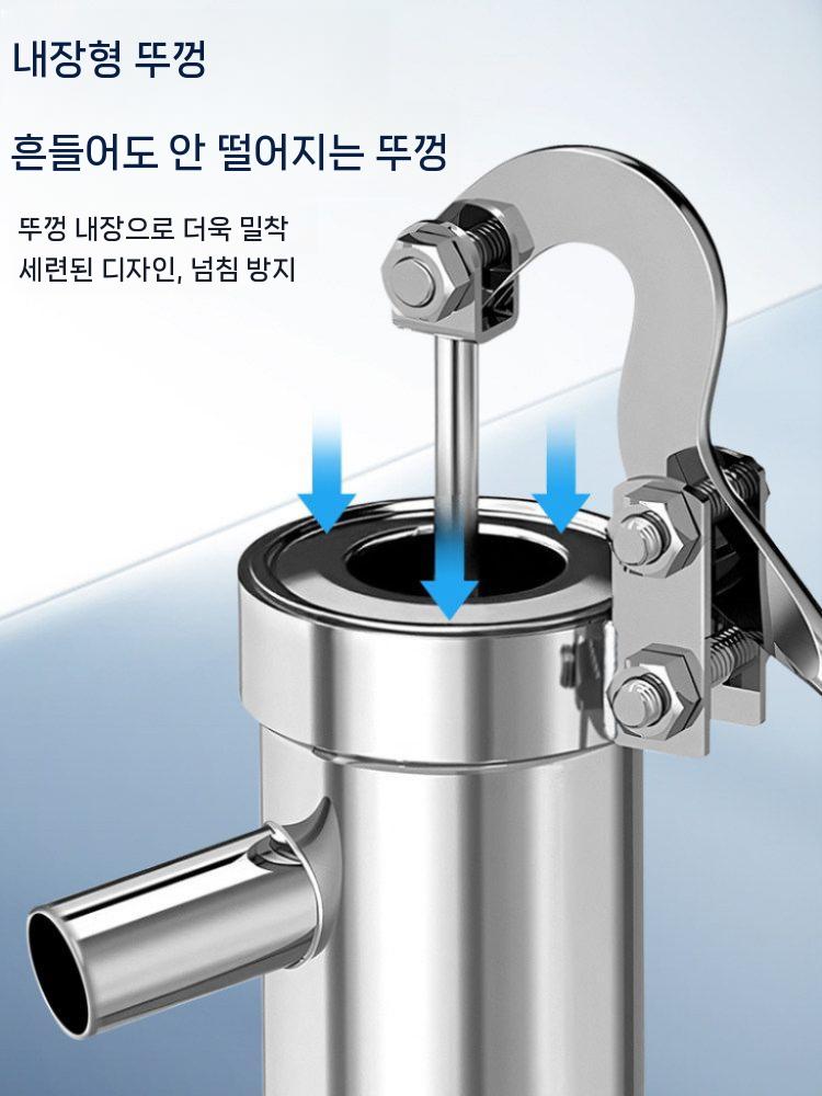 작두펌프 재래식 물펌프 수동 우물 펌프 연못 조경 펌프 - 상세 이미지 3