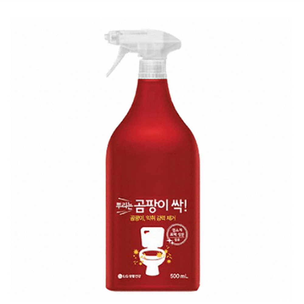 흰옷관리의류관리산소표백제 얼룩제거세탁세제 세척용화장실청소액체표백제 500ml - 상세 이미지 3