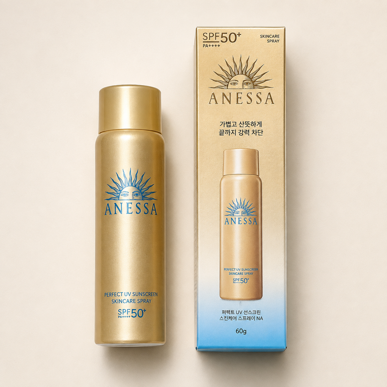시세이도 선스프레이 아넷사 퍼펙트 유브이 선스크린 선미스트 스킨케어 자외선차단 60g - 상품 이미지
