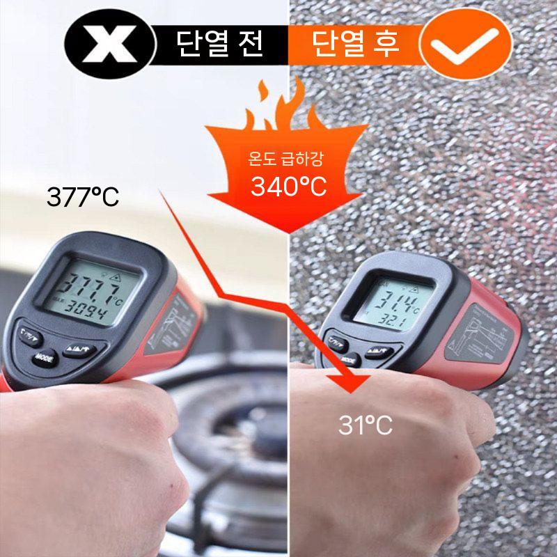 가스레인지 방열판 플레이트 열차단 가드 스텐 주방 50x50cm - 상세 이미지 5