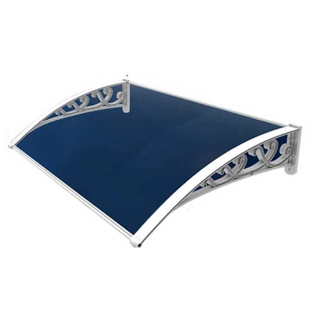 렉산처마 어닝 테라스 슬레이트 빗물받이 주택 시공 60x60cm(알루미늄 프레임) - 상품 이미지