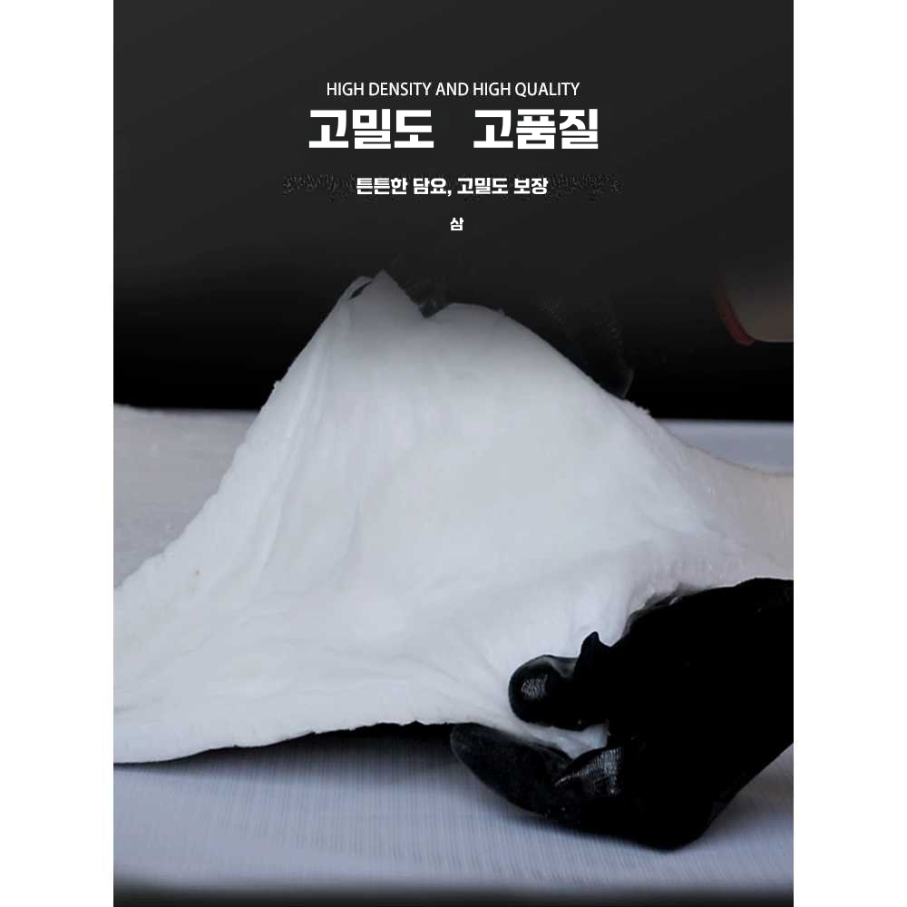 내화 충진재 보일러 보온재 차열재 충전재 단열재 두께10mm (1mX61cm) 단면 알미늄호일 - 상세 이미지 3