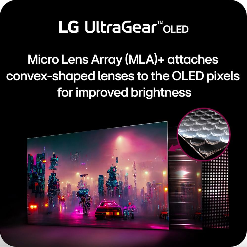 LG 45GS95QE 울트라기어 OLED 커브드 게이밍 모니터 45인치 WQHD 800R 240Hz 0.03ms 디스플레이 HDR 트루 블랙 400 AMD 프리싱크 프리미엄 프로 - 상세 이미지 3