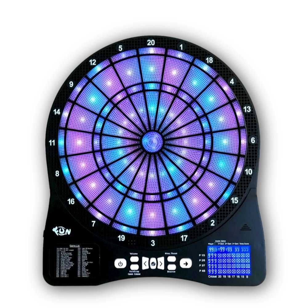 다트기계 벽걸이 LED 오락실 게임기 실내 홈다트 발광 그린 (다트x) - 상품 이미지