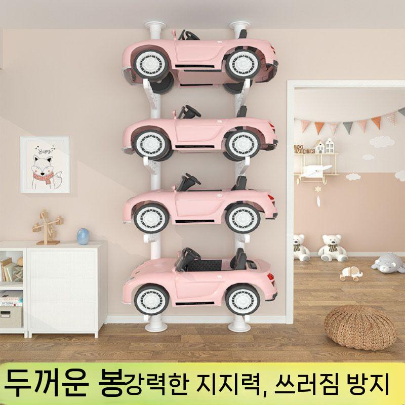 킥보드 거치대 현관 보관대 스탠드 진열대 정리대 수직 2단 큰 - 상세 이미지 5