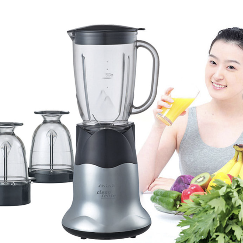 다기능이유식믹서기 소형과일분쇄기 이유식전용미니믹서기 스텐칼날2종 - 상품 이미지