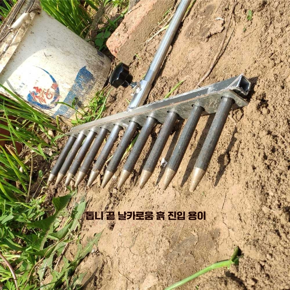들깨파종기 양파 씨앗 이식기 감자 마늘 심는 기계 콩 간격10cm6개 - 상세 이미지 4
