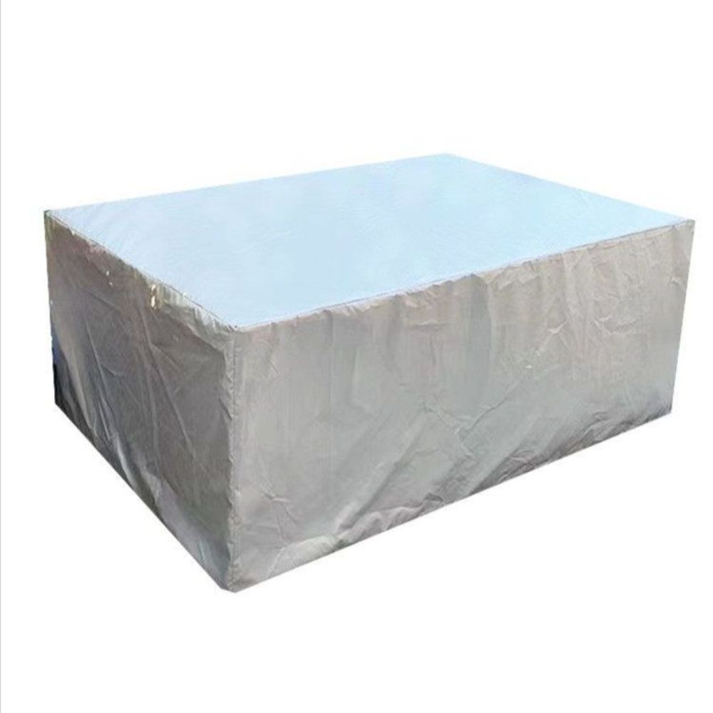 야외가구 커버 덮개 방수 가전 비닐 천막 바람막이 실버 170x94x70cm - 상품 이미지