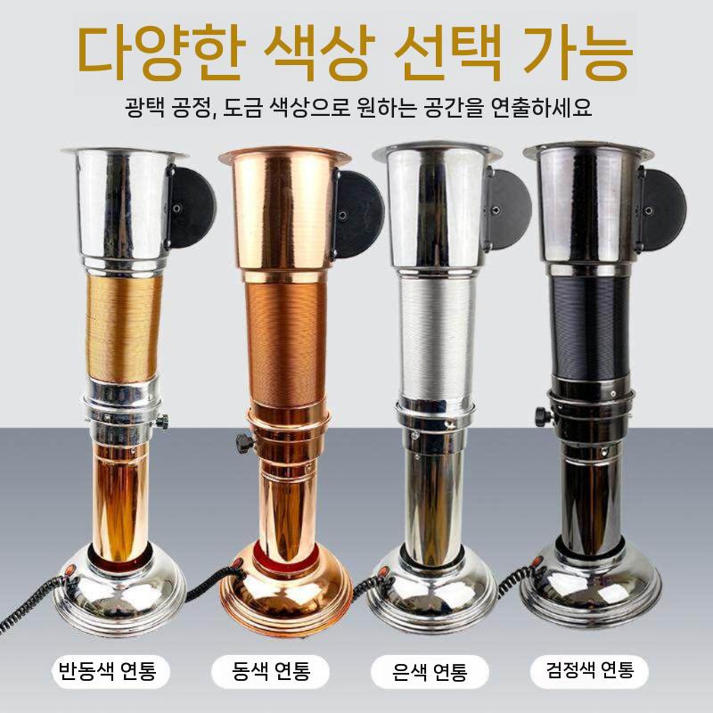 고기집 후드 환기 닥트 식당 배기 업소용 바비큐 순환 실버 - 상세 이미지 4