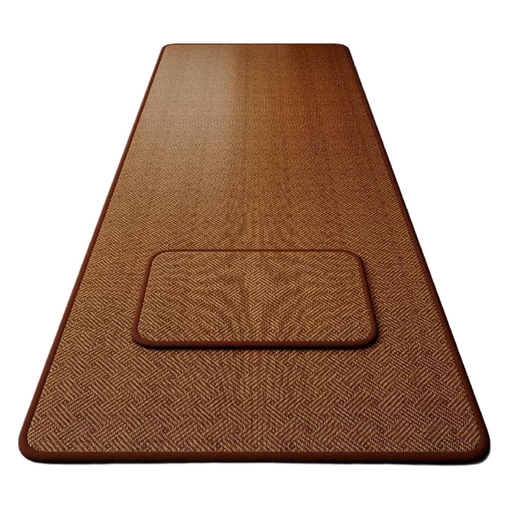 찜질방 매트 바닥매트 라탄 원룸 사우나 토퍼 바닥 A 60x220cm - 상품 이미지