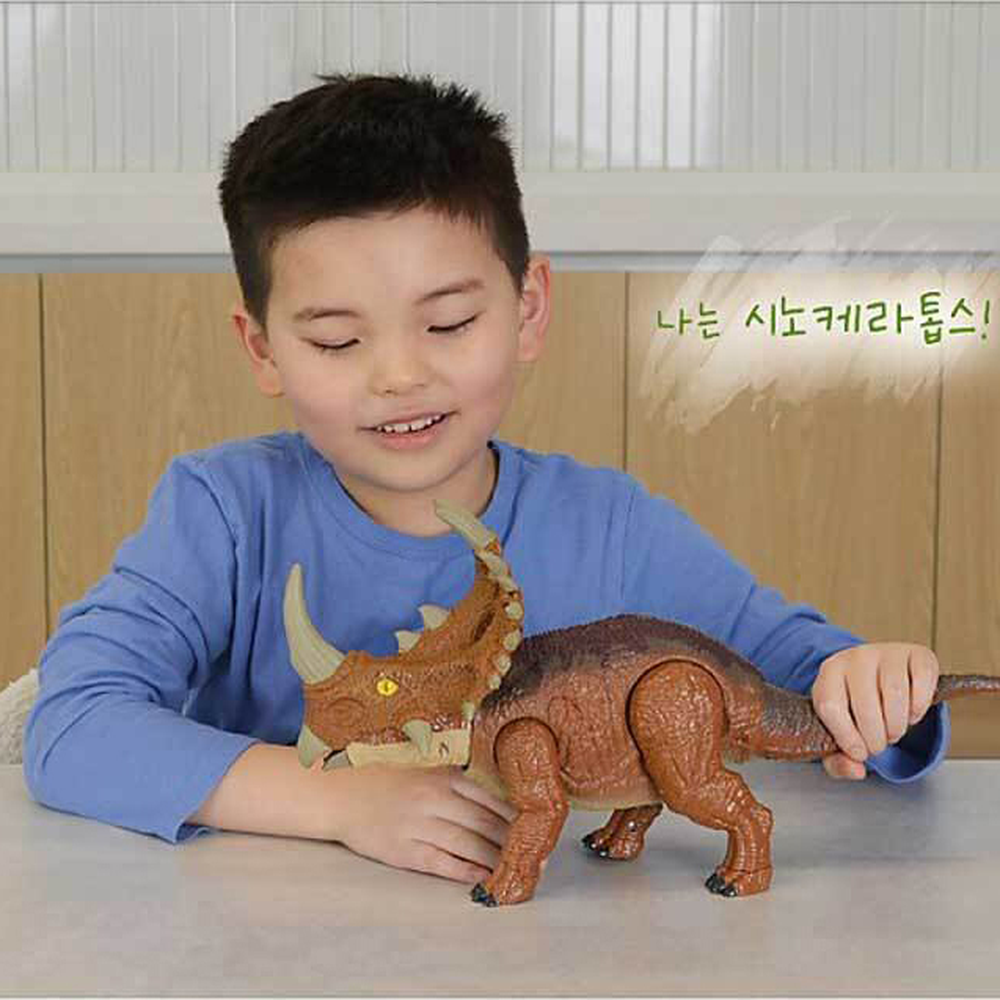시노케라톱스유치원완구공룡로봇 사운드라이트초등학생완구로봇장난감 리얼사운드생일선물 - 상세 이미지 4