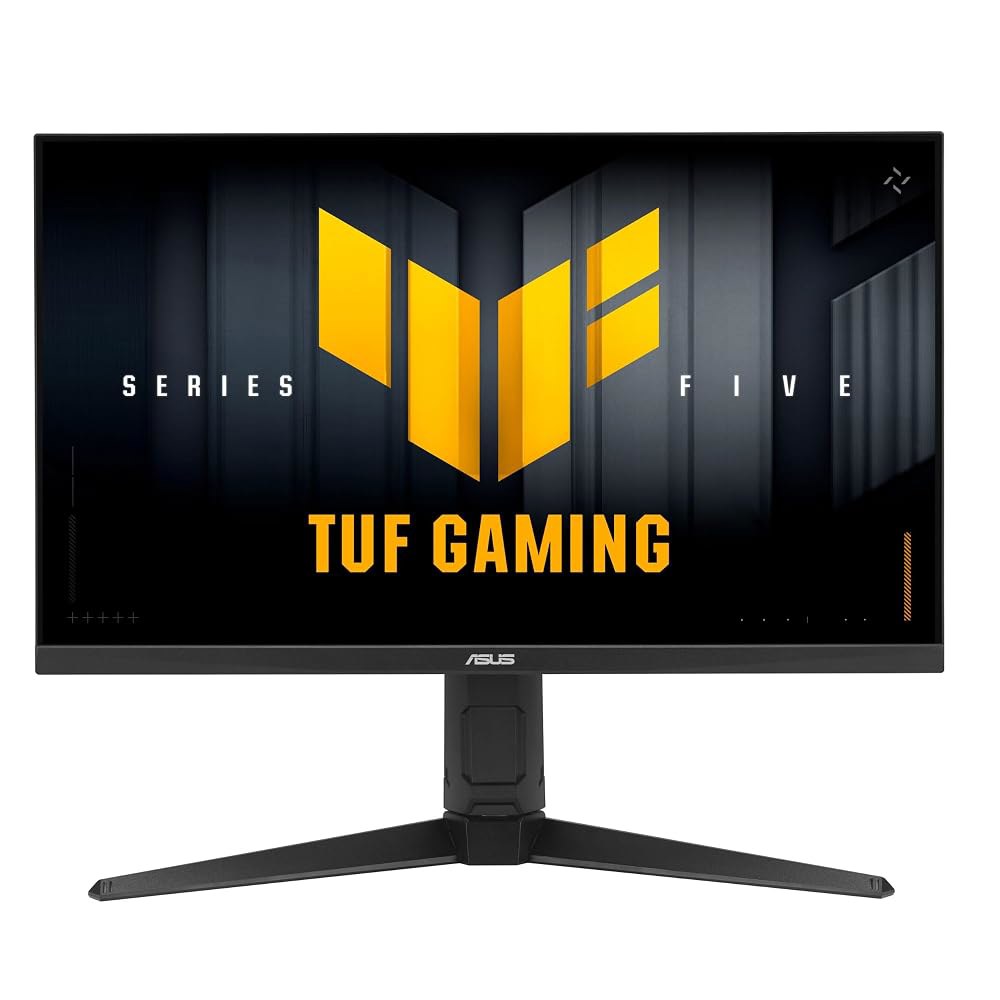 ASUS TUF 게이밍 시리즈 5 27인치 4K 모니터(VG27UQEL5A) - UHD(3840 x 2160), 듀얼 모드(4K 80Hz 또는 FHD 310Hz), 0.3ms, 상품 이미지