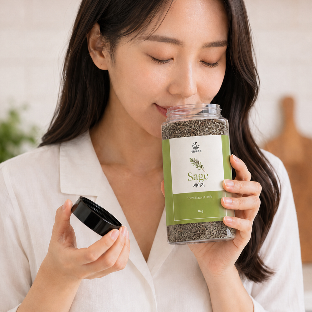 지노네상점 세이지럽드 70g 20g 건조 허브 향신료 세이지홀 - 상세 이미지 2