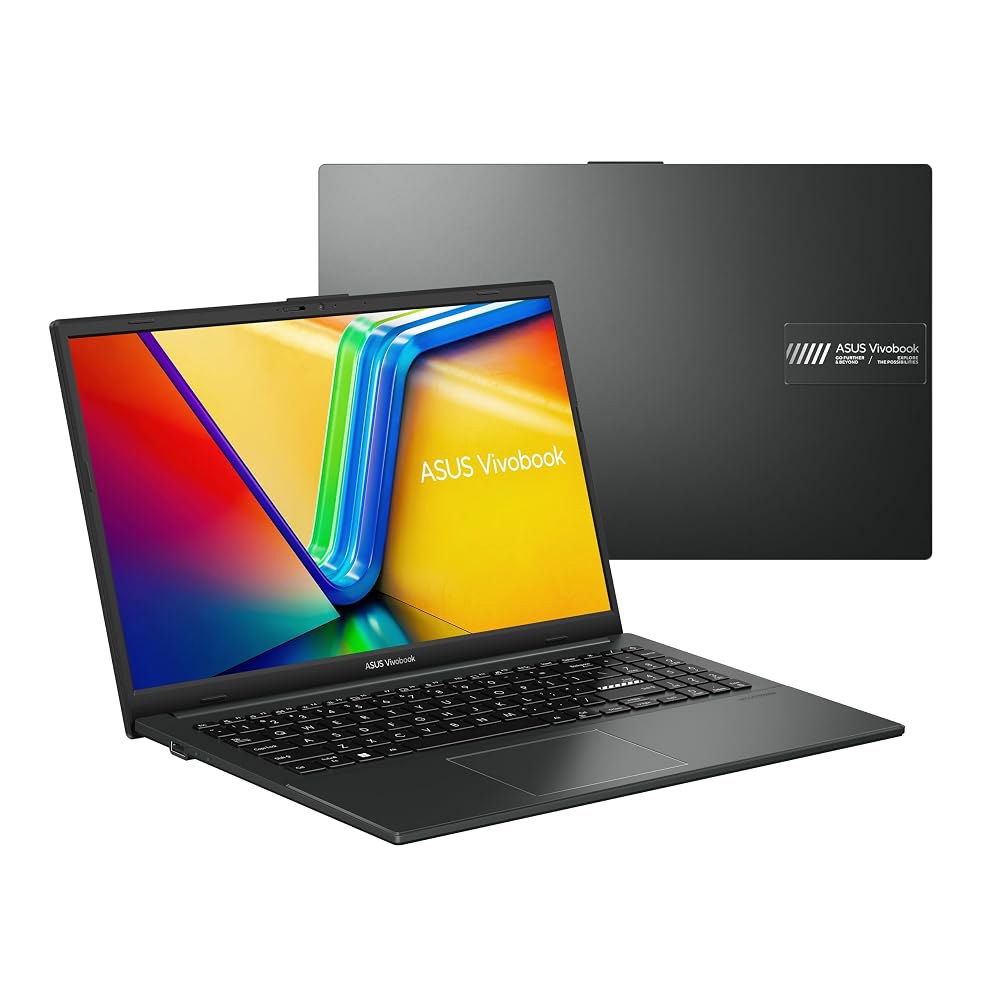 ASUS 비보북 Go 15.6인치 FHD 슬림 노트북, AMD Ryzen 3 7320U 쿼드 코어 프로세서, 8GB DDR5 RAM, 256GB SSD, 윈도우 11 홈, 고속 상품 이미지