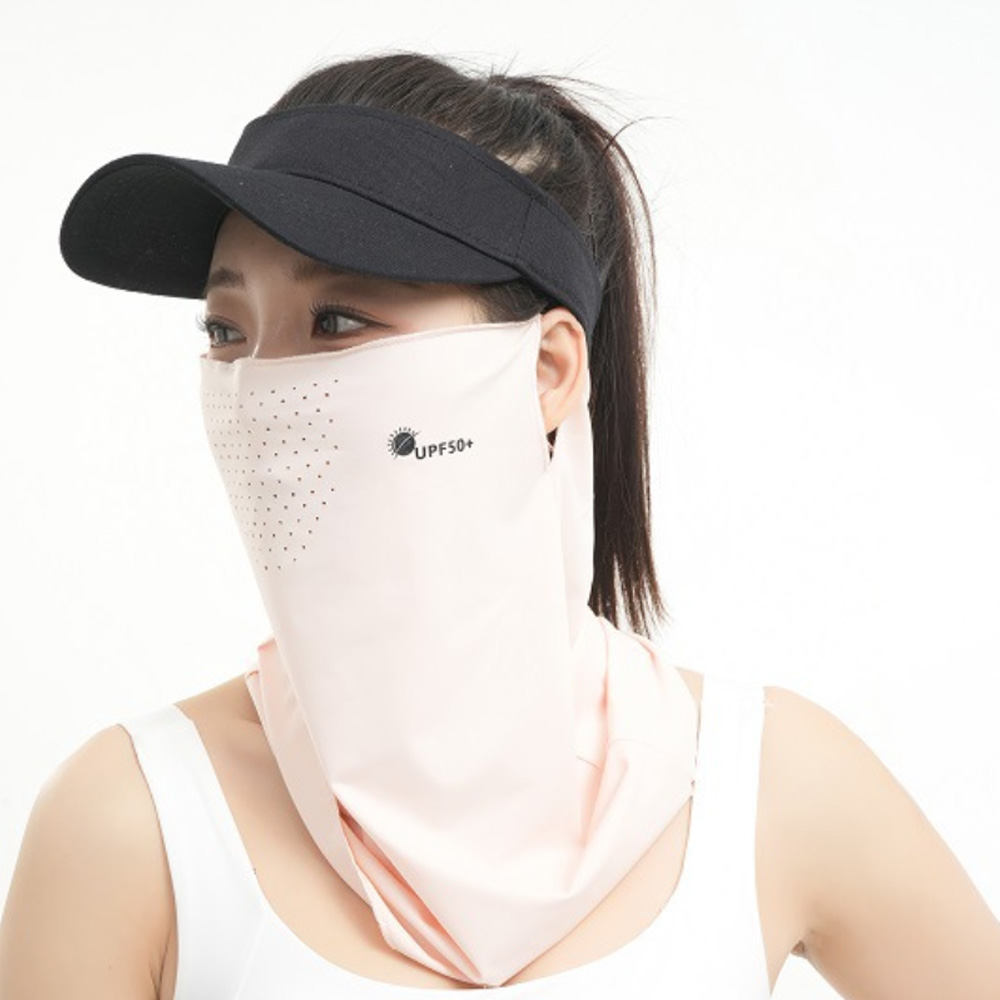 하루미닝 여름 쿨넥워머 냉감 멀티스카프 귀걸이형 낚시 목토시 - 상세 이미지 3