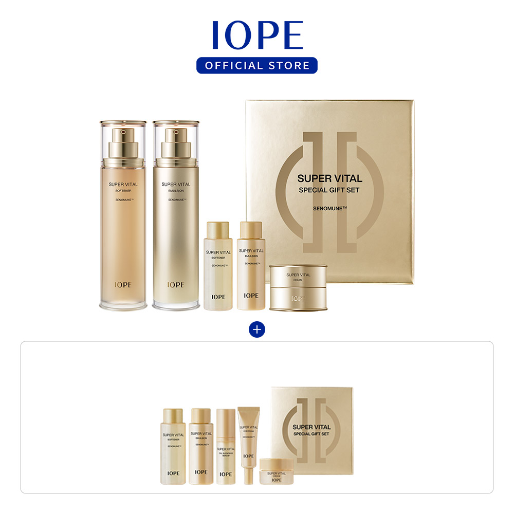 아이오페 NEW 6세대 슈퍼바이탈 2종 기획세트 (소프너 150ml + 에멀젼 150ml) 상품 이미지