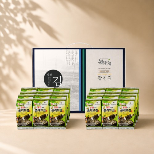 [해울림] 광천김 선물세트 1호 - 상품 이미지
