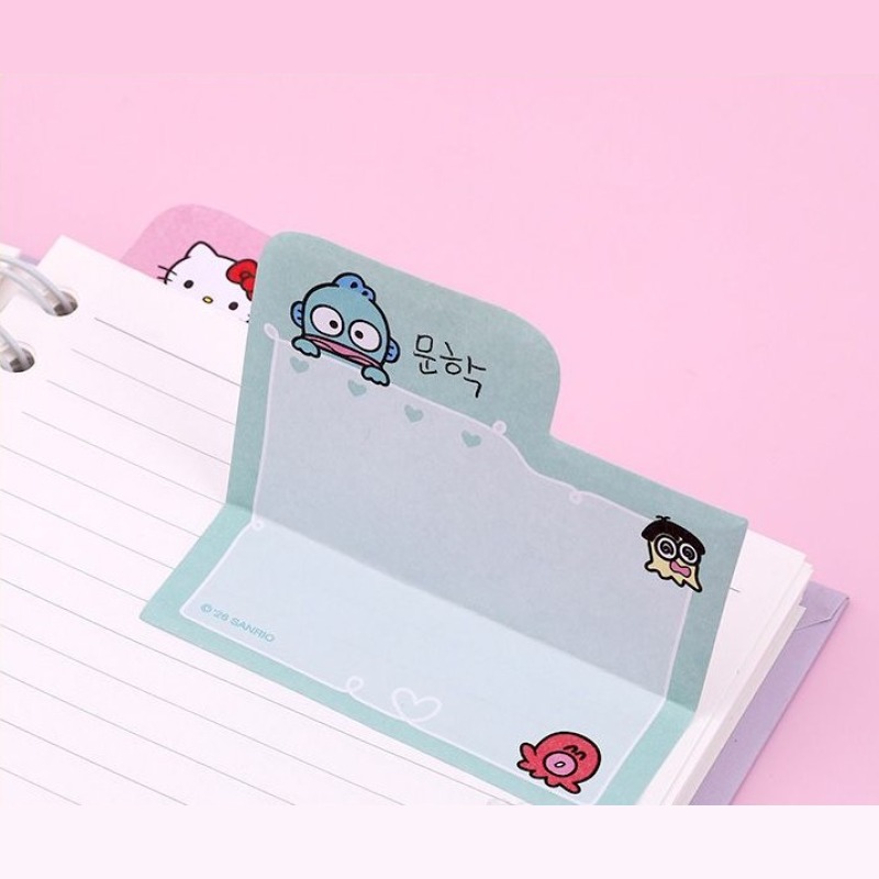 시나모롤 인덱스 점착 메모지 귀여운 스티키 메모 산리오 이미지 6