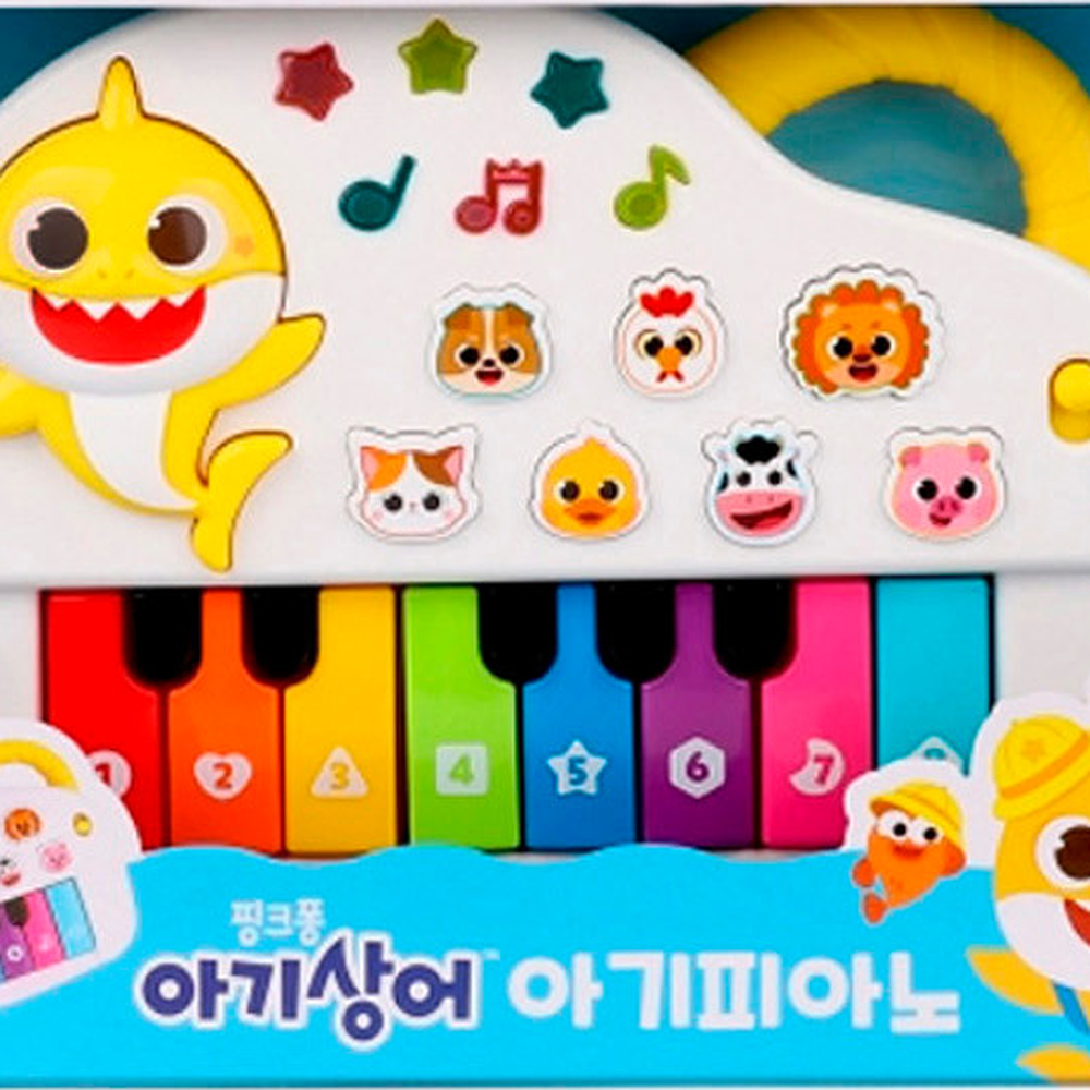 핑크색영아악기아기피아노 음악재생유아악기유아피아노 영어동요음악놀이 - 상세 이미지 2