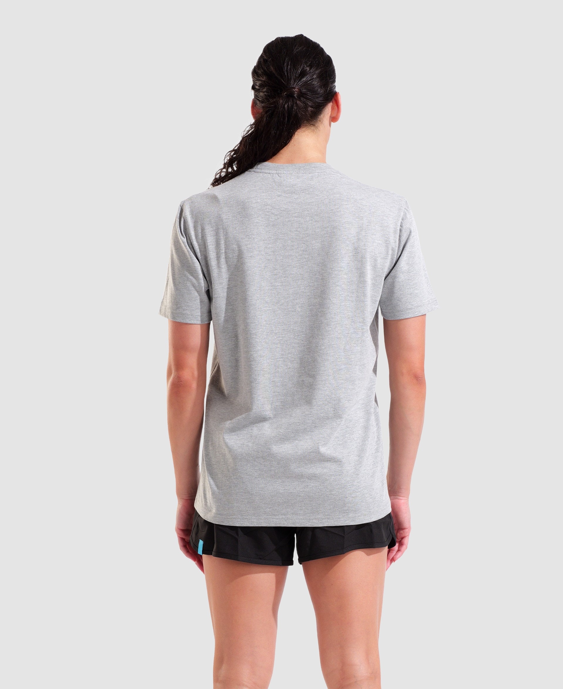 아레나 파리 스카이라인 유니섹스 티셔츠 Grey heather, 2XL - 상세 이미지 3