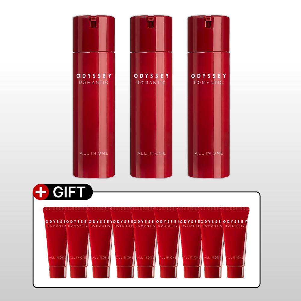 [화제의 신상] NEW 오딧세이 로맨틱 올인원 180ml 3개+ NEW 로맨틱 올인원 본품 용량(180ml) 증정 - 상품 이미지