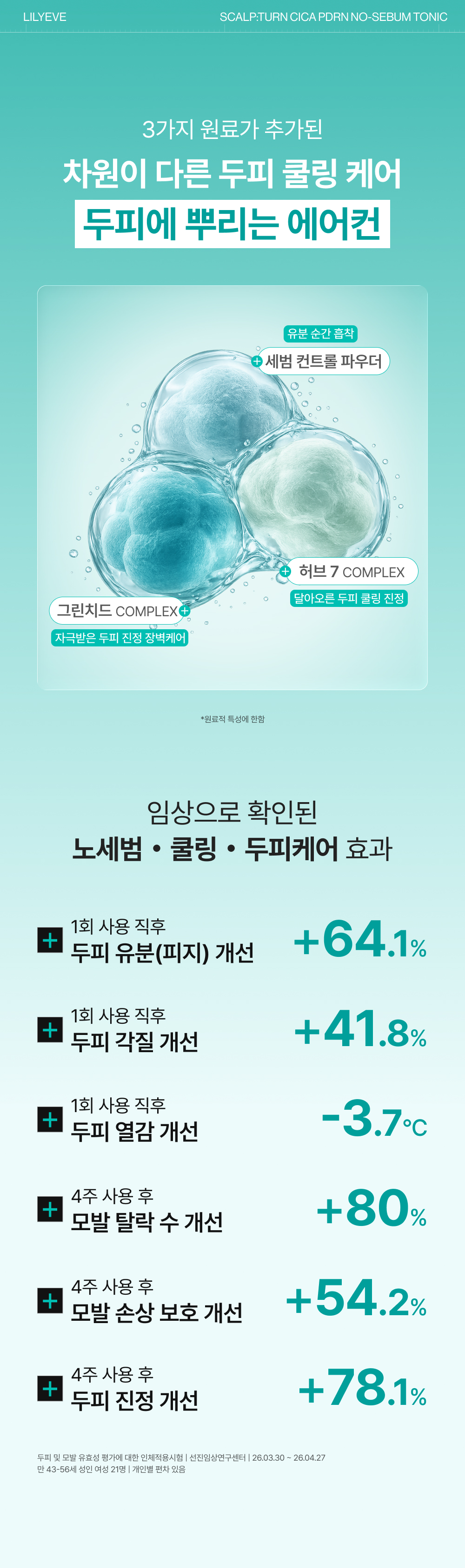 LILYEVE Scalpturn No-Sebum Cooling Tonic - description 6