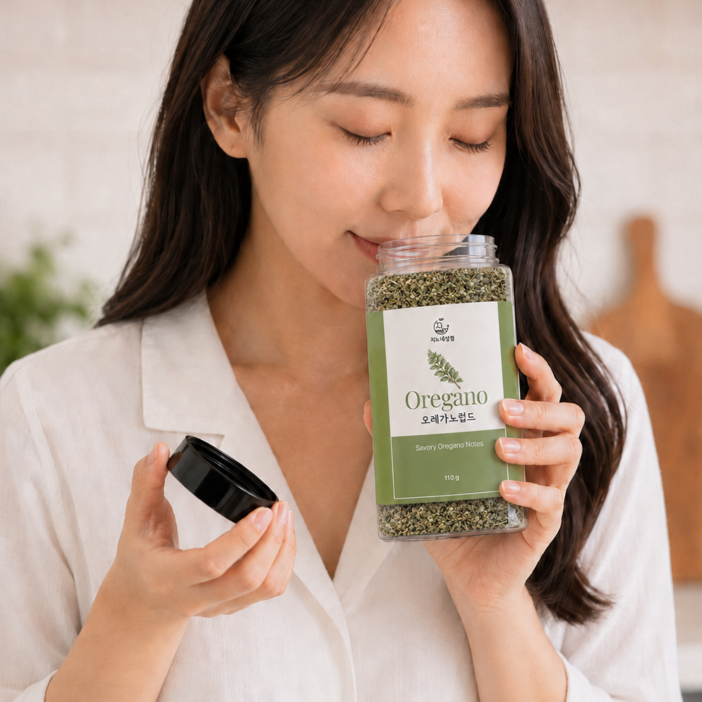 지노네상점 오레가노 럽드 110g 25g 오레가노분말 150g 35g 건조 허브 향신료 - 상세 이미지 3