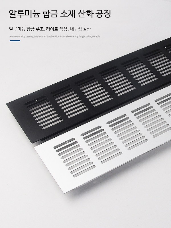 사각 환풍 통풍구 공기망 천장 환기캡 환기구 가구 스텐 환풍기 식당 그릴 덕트 욕실 팬 - 상세 이미지 2