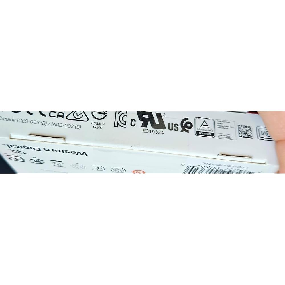 웨스턴 디지털 4TB WD 레드 SA500 NAS 3D NAND 내장 SSD 솔리드 스테이트 드라이브 - SATA III 6Gb/s, 2.5 /7mm, 최대 560MB/s WDS4 - 상세 이미지 3