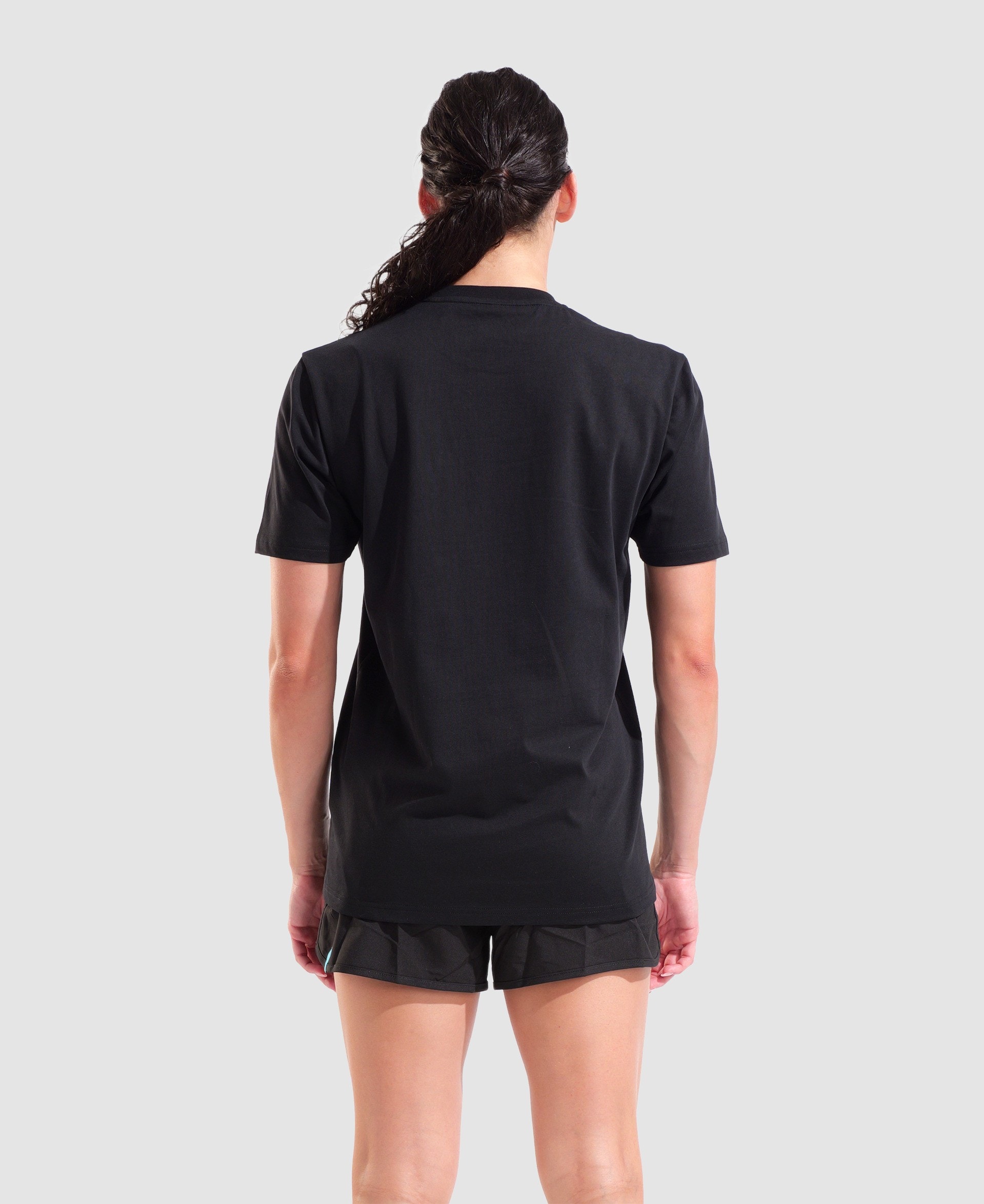 아레나 파리 스카이라인 유니섹스 티셔츠 Black, S - 상세 이미지 3