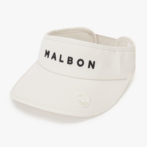 [백화점상품] 말본 MALBON 썬캡 썬바이저 골프모자 남녀공용 26FW 라운딩 필드 - 상세 이미지 2