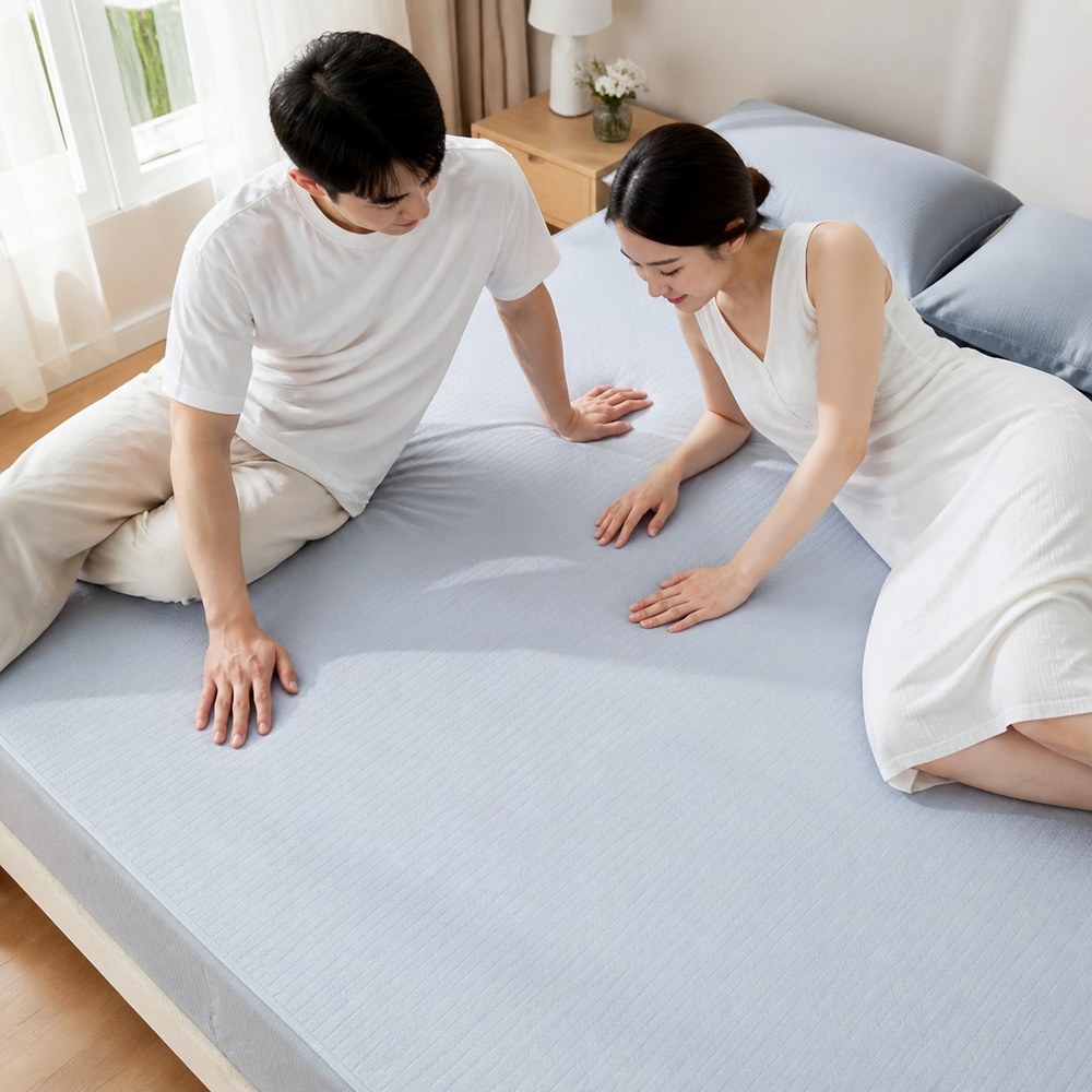 침대 냉감패드 여름 냉감쿨매트 기본형 - 상품 이미지