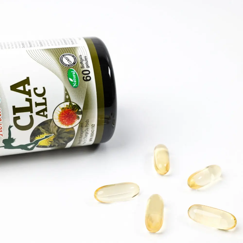 캐나다 허벌슬림 공액리놀레산 천연 CLA 1000mg 소프트젤 60캡슐 - 상세 이미지 5