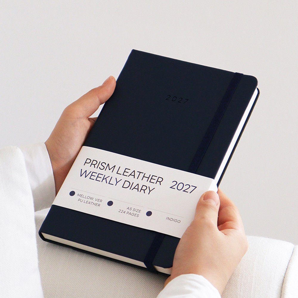2027년 다이어리 위클리 레더 업무수첩 A5 27년 주간 스케줄 인디고 교무수첩 2027 이미지 6