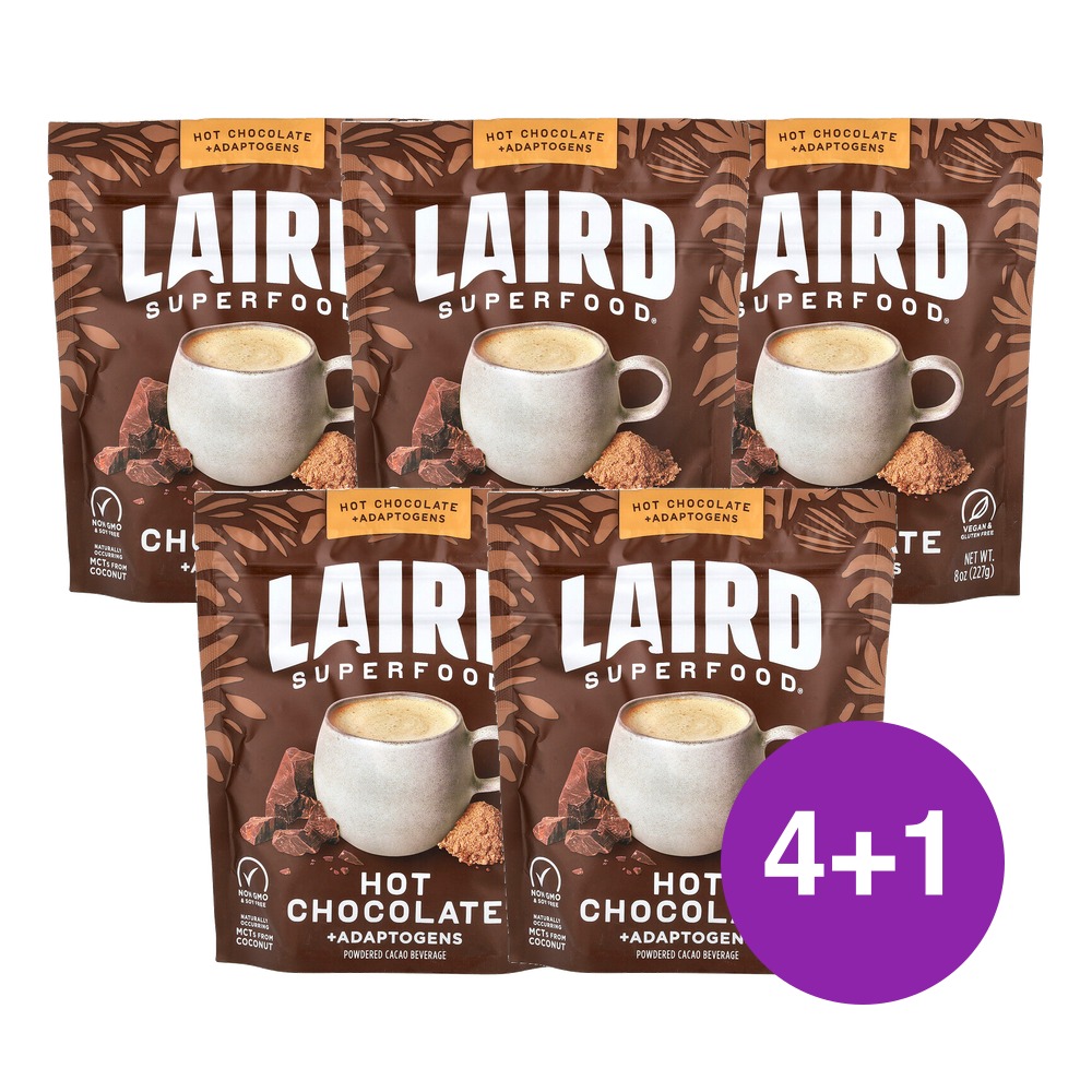 Laird Superfood 핫초코 아답토젠 227g, 5개 - 상품 이미지
