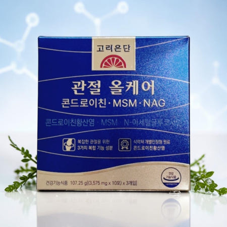 고려은단 관절 올케어 콘드로이친 효능 콘도로이친 30포, 1개