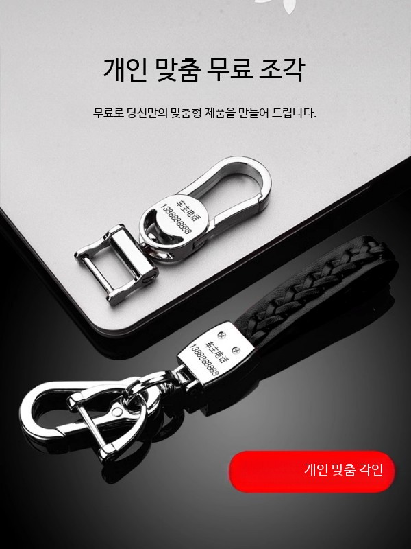 자동차 차량용 보호 키 열쇠 투명 타이칸 포르쉐 표면 케이스 커버 제품 1. (A 긴 홀) 완전투명+완전투명(키링2) - 상세 이미지 3