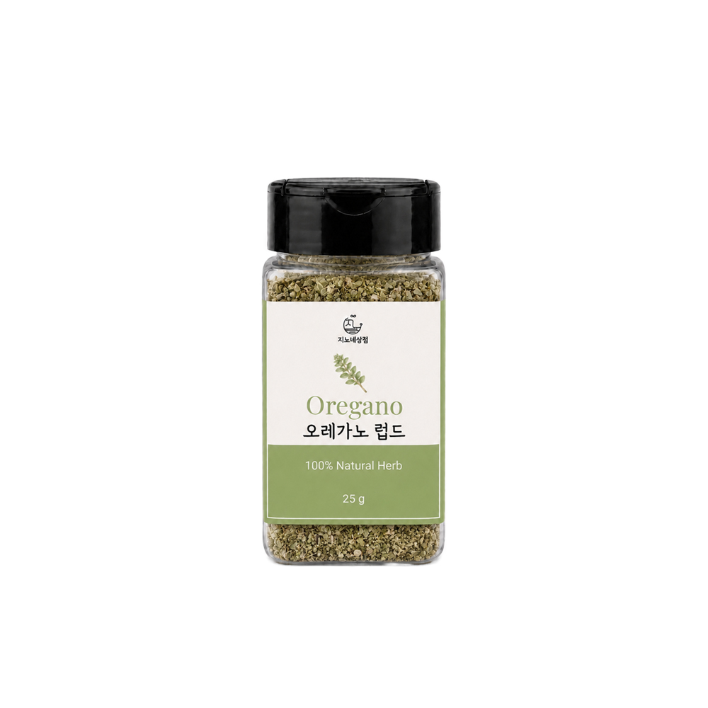 지노네상점 오레가노 럽드 110g 25g 오레가노분말 150g 35g 건조 허브 향신료 - 상세 이미지 2