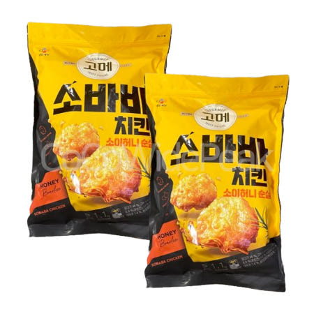 고메 소바바 치킨 소이허니 순살 1100g x 2팩 코스트코 대용량