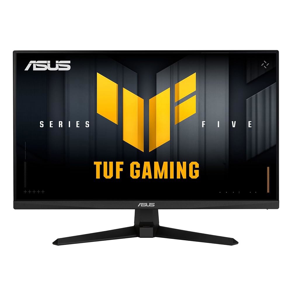 ASUS TUF 게이밍 시리즈 5 24인치 1080P 모니터(VG249QM5A) - 풀 HD, Fast-IPS, 240Hz, 0.3ms, G-SYNC 호환, FreeSync 프리미 상품 이미지